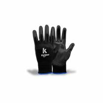 Luva de Segurança PU Preta Tamanho G - Kalipso