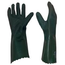 Luva De Seguranca Pvc Forrada 36Cm 7036A Luva De Seguranca Pvc Forrada 36Cm 7036A
