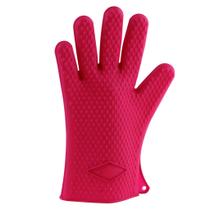 Luva de Silicone 5 Dedos - Vermelho - Mimo Style