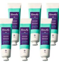 Luva De Silicone Creme Para Mãos Hinode Kit 6 U Frete Gratis