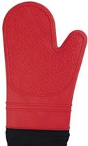 Luva De Silicone Ect - 22 X 18 Cm Vermelho