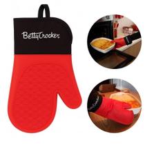 Luva de Silicone Térmica Forno Fogão Cozinha Betty Crocker