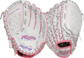 Luva de softball Rawlings PLAYERS SERIES Youth 10" branca Luva de softball Rawlings PLAYERS SERIES Youth 10" branca