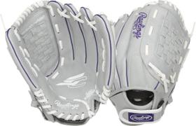 Luva de softball Rawlings Sure Catch Series roxa 12" LHT