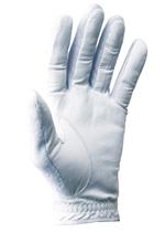 Luva de tênis feminina Tourna, grande esquerda, dedo inteiro, branca Luva de tênis feminina Tourna, grande esquerda, dedo inteiro, branca