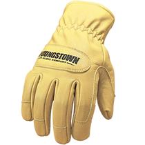 Luva de Trabalho de Couro Ground - Youngstown Glove Company - Marrom - Pequeno (EUA)