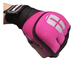 Luva De Treino Sparring Mma Muay Thai Bandagem Preto G