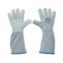 Luva de Vaqueta Punho 20cm em Raspa Luveq