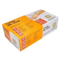 Luva De Vinil C/ Pó C/ 100 TAM M - Descarpack