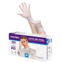 Luva De Vinil Com Pó 100 Un