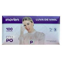 Luva de Vinil com Pó 100 unidades - Inoven