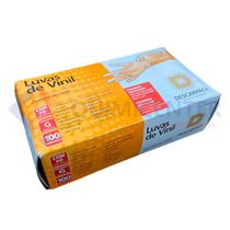 Luva de Vinil com pó 100un - Descarpack M
