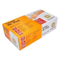 Luva de Vinil Com Pó Caixa c/ 100 Unidades TAM G - Descarpack