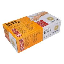 Luva de Vinil Descarpack Transparente com Pó Tam G - 100 luvas Luva de Vinil Descarpack Transparente com Pó Tam G - 100 luvas