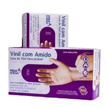 Luva De Vinil G com amido VOLK - 100 Unidades - da Volk do brasil Luva De Vinil G com amido VOLK - 100 Unidades - da Volk do brasil