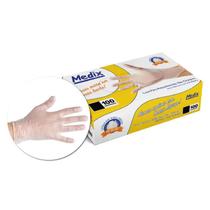 Luva De Vinil Procedimento Sem Pó Caixa Com 100 Tam P Medix Luva De Vinil Procedimento Sem Pó Caixa Com 100 Tam P Medix