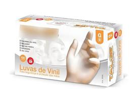 Luva De Vinil Sem Po C/100 Talge - Gg
