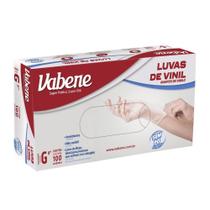 Luva de vinil sem pó - tamanho g - vabene com 100un Luva de vinil sem pó - tamanho g - vabene com 100un