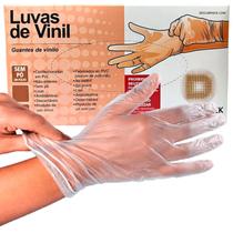 Luva de Vinil sem Pó Tamanho M Descarpack Luva de Vinil sem Pó Tamanho M Descarpack