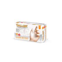 Luva De Vinil Talge Tam. P Sem Pó - (100 Unidades)