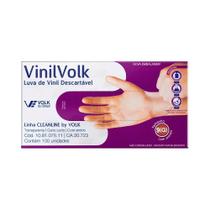 Luva de Vinil Volk Com 100 Grande Luva de Vinil Volk Com 100 Grande