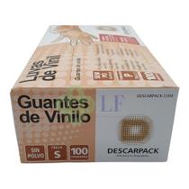 Luva Descarpack De Vinil Sem Pó Talco Vinilo Tamanhos P M G Original Luva Descarpack De Vinil Sem Pó Talco Vinilo Tamanhos P M G Original