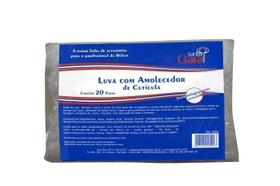 Luva Descartável com Amolecedor de Cutícula 20 Pares