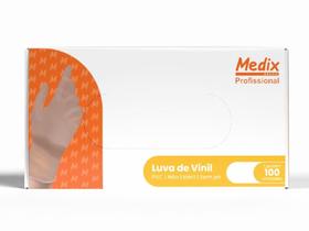 Luva Descartavel de Vinil Sem Po P - Medix Brasil
