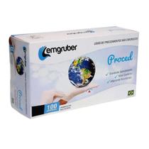 Luva Descartável Latex Branca de Procedimento G Com Talco Caixa 100un Lemgruber