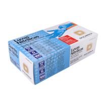 Luva Descartável Nitrílica Sem Pó Azul G - 100un Descarpack Luva Descartável Nitrílica Sem Pó Azul G - 100un Descarpack