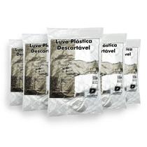 Luva Descartavel Plastica Descarpack Transparente Kit 500 Unidades Luva Descartavel Plastica Descarpack Transparente Kit 500 Unidades