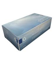 Luva descartavel procedimento nitrilo white supermax