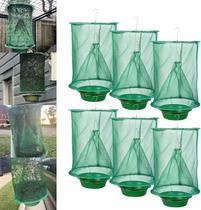 Luva descartável suspensa ao ar livre Ranch Fly Traps, pacote com 6 unidades