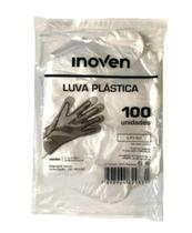 Luva Descartável Transparente Tam Único 100 Unid Inoven Luva Descartável Transparente Tam Único 100 Unid Inoven
