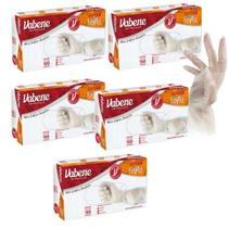 Luva Descartável Viniflex Com 500 Unid Translucida GG VABENE Luva Descartável Viniflex Com 500 Unid Translucida GG VABENE