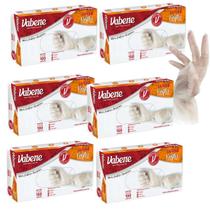 Luva Descartável Viniflex Com 600 Unid. Translucida M VABENE Luva Descartável Viniflex Com 600 Unid. Translucida M VABENE