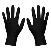 Luva Descartável Viniflex Preta Tamanho M - 600 Unidades - VABENE