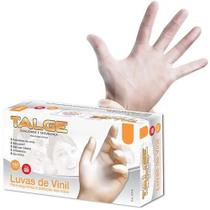 Luva Descartável Vinil Com Pó Com 100 - Talge