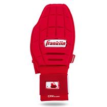 Luva deslizante Franklin Sports CFX PRT Baseball Softball vermelha Luva deslizante Franklin Sports CFX PRT Baseball Softball vermelha