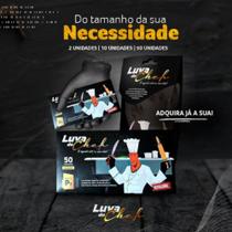 Luva do Chefe Latex Reutilizável pacote com 02 unidades - TAM: MD