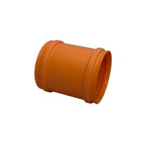 Luva Dupla Esgoto 200mm Ocre Shiva