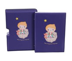 Luva E Álbum Fotográfico 60 Fotos 15x21 PEQUENO PRÍNCIPE Bebê Infantil Azul