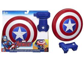 Luva e Escudo Magnético Capitão América Guerra Civil - Vingadores - Avengers - Disney Marvel - Hasbro - B9944