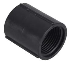 Luva Eletroduto Pvc Preto de 1" com Rosca - Eletromax Luva Eletroduto Pvc Preto de 1" com Rosca - Eletromax