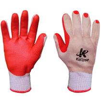 Luva em Algodão e Latex REDGRIP Vermelho Luva em Algodão e Latex REDGRIP Vermelho