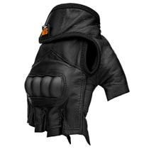 Luva em Couro BR-153 Motociclista 1/2 Dedo Luva em Couro BR-153 Motociclista 1/2 Dedo