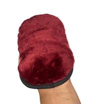 Luva Em Lã Sintética Microfibra Para Lavagem Automotiva