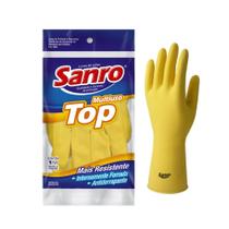 Luva Emborrachada G Amarela Top Luva Emborrachada G Amarela Top