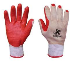 Luva Emborrachada Redgrip Laranja Kalipso Varios Tamanhos