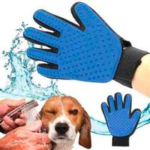 Luva Escova Magnética Tira Pelos Cães e Gatos